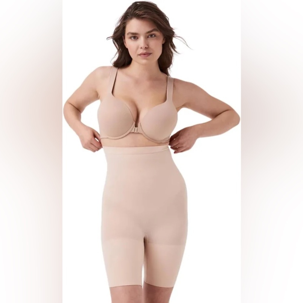 SPANX Seamless Higher Power Short - Soft Nude (M)